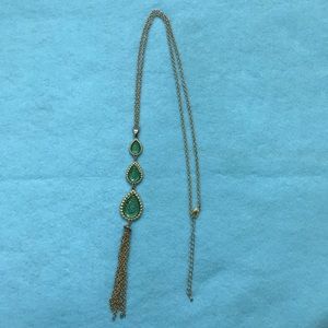 long tassel necklace